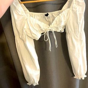 Brand new, never used white top!